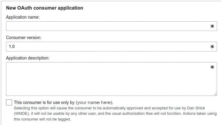 Sơ đồ bước đầu tạo OAuth 2.0 client và đăng ký thông tin ứng dụng