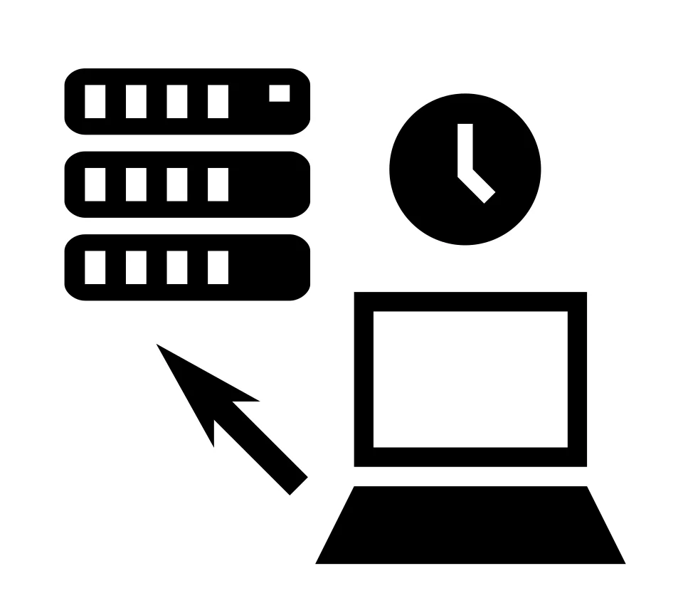 Sơ đồ backup dữ liệu giữa thiết bị nguồn kho lưu trữ và bản sao dự phòng